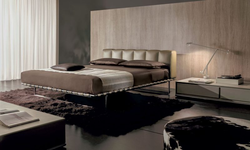 Kristall Bed - - pat modern, paturi moderne, pat modern lux, paturi tapisate , pat lux