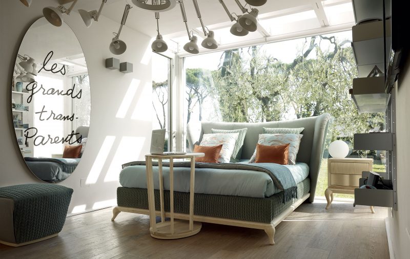 Materie couture - dormitor lux, dormitoare lux, pat modern, paturi tapisate