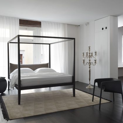 Moheli Baldacchino - pat baldachin, paturi cu baldachin, pat modern cu baldacin, paturi premium