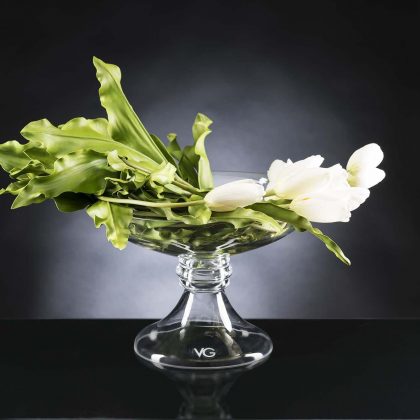 ETERNITY BOWL ANGELICA TULIP - decor floral lux, aranjament floral lalele
