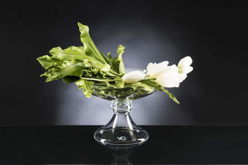 ETERNITY BOWL ANGELICA TULIP - decor floral lux, aranjament floral lalele