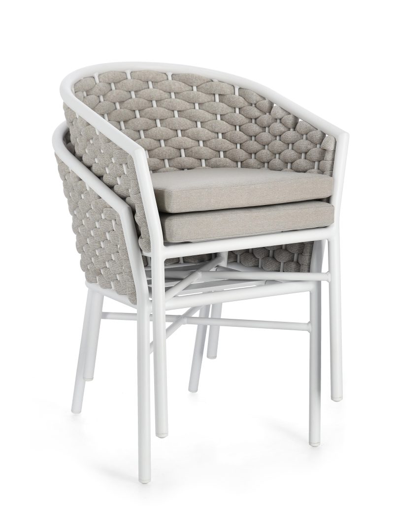 Scaun MARGALIDA WHITE - imagine 4