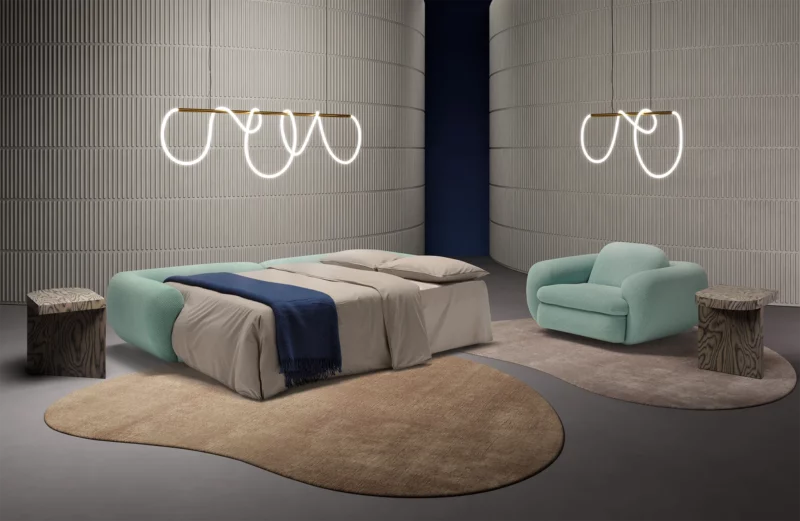 Canapea extensibila Curvi - imagine 7